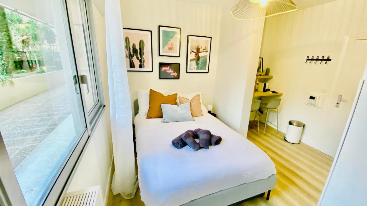 New Designer Studio Next To Casino Square With Ac & Internet Monte Carlo Luaran gambar